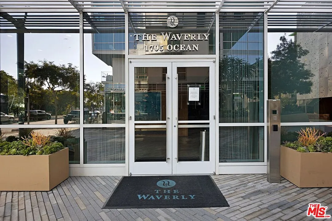 The Waverly building entrance